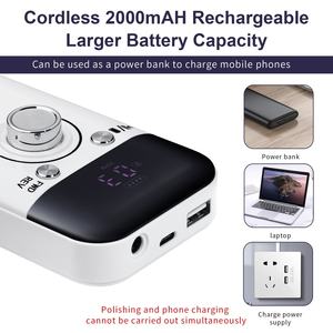 Profesyonel manikür kiti şarj edilebilir tırnak matkap 45000 RPM taşınabilir parlatma makinesi akrilik oje ev kullanımı için Efile - Product Image 4