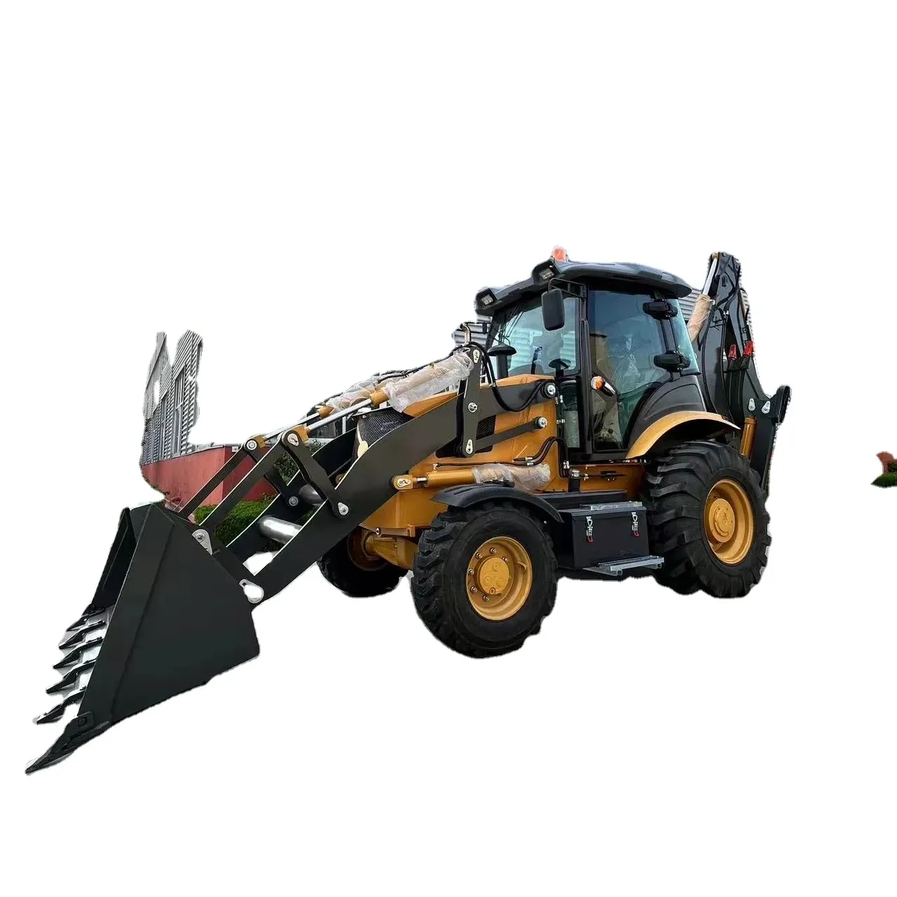 중고 새로운 중국 브랜드 만든 CAT JCB 3CX 4CX 케이스 580M 580M2 백호 로더