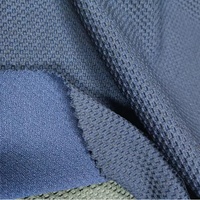 Approvisionnement direct usine – Tissu en polyester alvéolé double face 230g, jacquard teint, maille de poids moyen pour vêtements, manteaux et vestes