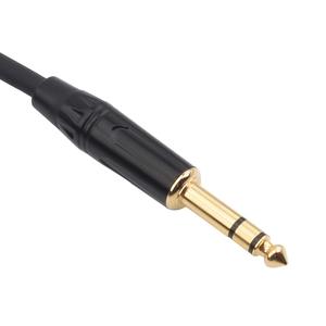 Trs <span class=keywords><strong>1</strong></span>/<span class=keywords><strong>4</strong></span> מאוזנת כדי כבל xlr, Xlr נקבה סטריאו 6.35 תיל תקע מ "מ, קו תותח אודיו עבור מגבר מיקרופון dmx - Product Image 3