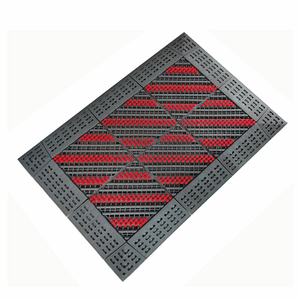 High Quality Dustyproof Commercial <strong>Floor</strong> Mat Patchwork Hotel Entrance Mat With Three Lines <strong>Brushes</strong> - Product Image 1
