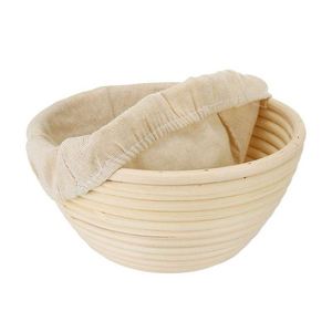 Cesta para Molde Ovalado <span class=keywords><strong>de</strong></span> Ratán, Kit <span class=keywords><strong>de</strong></span> Elaboración <span class=keywords><strong>de</strong></span> Pan <span class=keywords><strong>de</strong></span> Madre, Bannetons <span class=keywords><strong>de</strong></span> 4 Piezas, Cuchilla para Pan Redondo - Product Image 2