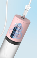 Nettoyeur électrique pour lavement avec 9 sorties d'eau et 3 modes de pulvérisation, pour le nettoyage du côlon. Douche anale. Nettoyant. Kit de nettoyage pour lavement.