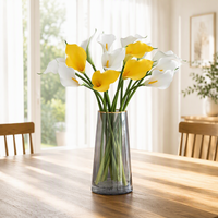 Hochwertige Künstliche Calla-Lilie 49CM für Hochzeitsdekorationen Heim-Arrangements EVA-Material Großhandel Künstliche Blumen