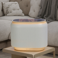 Diffuseur d'huile essentielle électrique ultrasonique le plus vendu avec humidificateur de parfum d'air USB de conception de flamme de feu