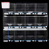 Abreuvoir en métal pour cage à pigeons, accessoires pour cage à oiseaux