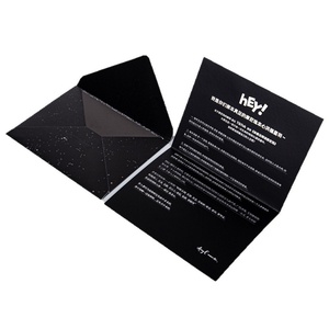 Customize Brand Name Pocket <b>Envelope</b> Christmas <b>Gift</b> <b>Envelope</b> with Card Logo Sleeve Foil Finish Paper Wallet <b>Envelopes</b> - Product Image 5