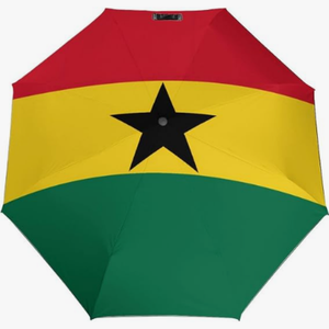 Parapluie pliant entièrement automatique à motif drapeau culturel des <span class=keywords><strong>Comores</strong></span>, en tissu tissé serré haute densité, thème national - Product Image 2
