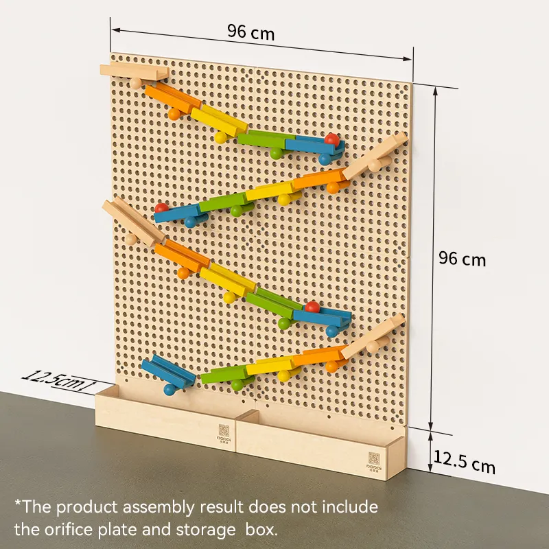 Montessori-Juegos educativos de madera divertidos para niños, Juguetes Educativos de ciencia e ingeniería con formas geométricas