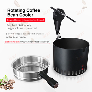 Kit pendingin biji kopi elektrik berputar otomatis, baki pendingin biji kopi <span class=keywords><strong>2</strong></span> lapisan 600g 110v 220v - Product Image 2