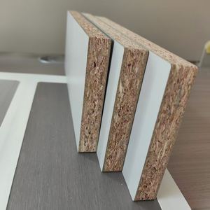 แผ่นไม้อัดปาร์ติเคิลบอร์ด 4x8 ฟุต ความหนาตามสั่ง เคลือบเมลามีนสีขาว ความหนาแน่นสูง สำหรับเฟอร์นิเจอร์ห้องครัวและห้องนอน - Product Image 3