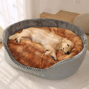 Vente en gros d'usine de haute qualité Lit en mousse orthopédique de luxe extra large pour animaux de compagnie Lit pour chien humain pour chiens - Product Image 3