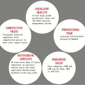 High Quality Customizable Electric Mica Heating Plate for Household <b>Electrical</b> <b>Appliances</b> Electric Heater Parts - Product Image 6