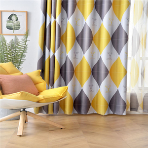 Rèm Vải In Theo Yêu Cầu Topfinel, Rèm Vòng Làm Giảm Tiếng Ồn Vải Màn Bắc Âu - Product Image 5