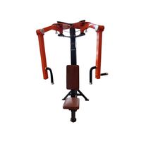 Machine à exercices pectoraux à bras droit, équipement de fitness commercial, machine papillon haute performance, machine d'extension pectorale inversée