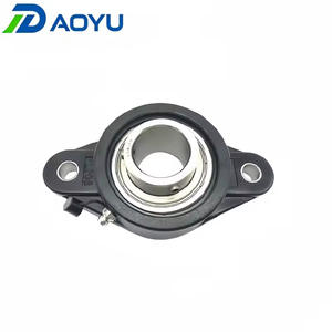 Unidad de Soporte de Rodamiento de Bloque de Almohada de Alta Precisión, Grado Alimenticio, Grasa Termoplástica Negra, Acero Inoxidable, Sistema SUCFL206 - Product Image 2