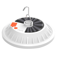 Lampe solaire multifonctionnelle à ampoule LED rechargeable suspendue à distance pour l'extérieur Soucoupe volante