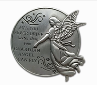 Insignia de metal con broche 3D para el sol, joyería religiosa de Jesús, tres dimensiones, de aleación de zinc, de metal antiguo, para el pecho