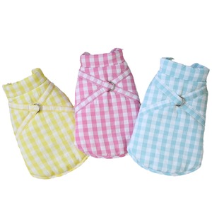 लोकप्रिय कुत्ते कोट शीतकालीन प्लेड फैशन डिजाइन गर्म सर्दियों के पालतू कोट कपड़े कुत्ते - Product Image 1