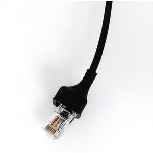 カスタムRJ45コイル状イーサネットケーブル、スパイラル格納式LANパッチコード、8P8Cオス-オス、ストレインリリーフ付き - Product Image 4