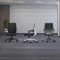 Vente en gros de chaises de bureau pivotantes ergonomiques de haute qualité en tissu maillé à hauteur réglable