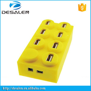 NEW Hình Dạng Gạch <span class=keywords><strong>USB</strong></span> 2.0 <span class=keywords><strong>7</strong></span> Cổng <span class=keywords><strong>USB</strong></span> <span class=keywords><strong>Hub</strong></span> Điều Khiển - Product Image 2