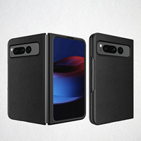 Pour google pixel pli couverture de téléphone en cuir pu étui de téléphone de luxe pour google pixel pli