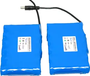 גבוהה באיכות סין סוללה יצרן custom סוללות 11.1v 3S2P 5200mAh 6000mah ליתיום 18650 סוללות