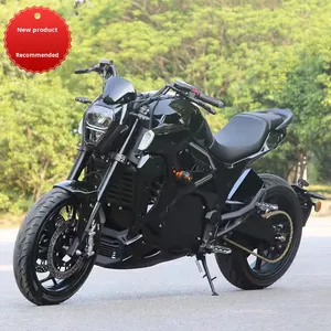 Motocicleta Deportiva de 5000W de Alta Potencia y Alta Velocidad con Batería de Litio de 120A, Neumáticos Anchos para Adultos, 72V - Product Image 3