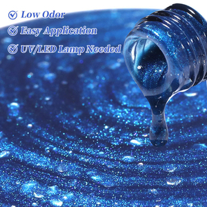 Esmalte de Uñas Magnético UV con Brillo Cristalizado y Efecto Ojo de Gato, Tendencia en Moda - Product Image 4