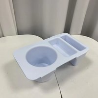 Séparateur de sac de plage en EVA léger, insert amovible avec porte-gobelet et emplacements pour téléphone, plateau supérieur étanche pour sacs fourre-tout