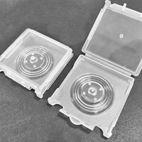 Boîte de protection d'écran pour cadran de montre, feuille anti-poussière pour montre, étui pour outil de réparation de montre, accessoires de protection en plastique pour montre