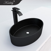 Vente en gros en Chine de comptoirs en granit de quartz moderne de forme ovale, faciles à nettoyer, lavabo de salle de bain