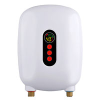 Chauffe-eau électrique instantané personnalisé à prix raisonnable pour la maison, la cuisine et la salle de bain, commande tactile, chauffage en acier inoxydable