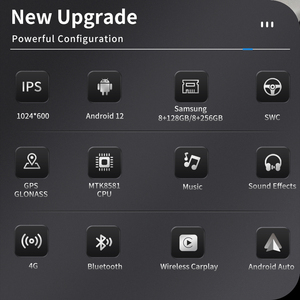 Coika hệ thống Android đài phát thanh xe cho Audi Q3 2012 2019 GPS NAVI IPS màn hình cảm ứng tự động đa phương tiện Máy nghe nhạc - Product Image 2