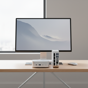 Soayan 2026มินิเกมพีซี8845HS AMD + แรม DDR5 NVMe SSD, Mini PC Windows 11 Pro, 4K จอแสดงผลสามจอ, Wi-Fi 6/BT5.2 - Product Image 1