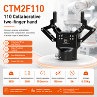 Pinza Colaborativa Avanzada CTM2F110 con Control de Posición, Velocidad y Fuerza para Automatización Inteligente de Almacenes y Fábricas