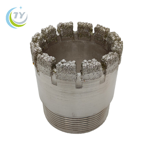 TIANYU Mũi Khoan Lõi Kim Cương Mạ Điện Ống Đơn 131Mm Để Khai Thác Mỏ - Product Image 1