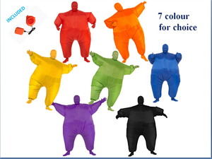 Costume Gonfiabile Divertente a Forma di Mirtillo, Tuta Completa per Halloween, Dropshipping - Product Image 6