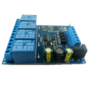 BT25D04 <b>DC</b> <b>12V</b> 24V 4-Channels BT-compatible Relay Board IOS Audroid phone Remote control switch Module - Product Image 3