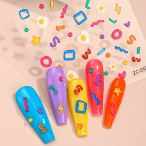 Impresora de colores de estilos mixtos, envolturas de calcomanías para <span class=keywords><strong>uñas</strong></span>, tiras coloridas, calle, flor lisa, excelente con certificación MSDS - Product Image 1