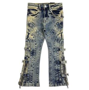 El Último Diseño de Jeans Elásticos para Niños, Jeans Casuales y Holgados para Niños Pequeños - Product Image 4