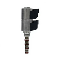 Vanne directionnelle hydraulique à solénoïde 3 positions 5 voies ISV08-58C 350 bars à cartouche filetée, directement de l'usine, OEM personnalisé