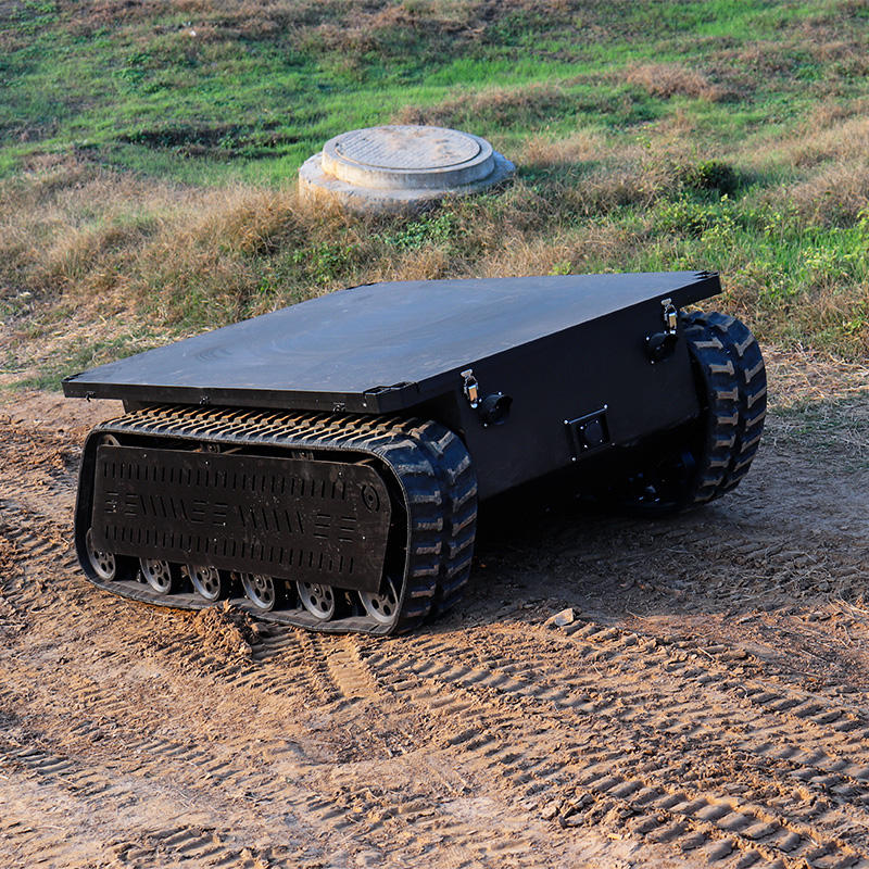 Track Rover Robotics Heavy Duty 1ton Payload 30km/h High Speed Rubber Track UGV Robot Rover