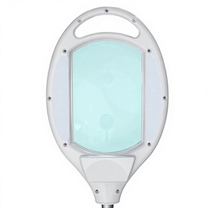 โคมไฟตั้งพื้นแบบมีแว่นขยาย LED สำหรับร้านเสริมสวย ขนาด 6.85"*4.25" 3.5 ไดออปเตอร์ เหมาะสำหรับสักคิ้ว ปักคิ้ว  พร้อมกระจก - Product Image 4
