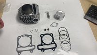 Pièces de Cylindre de Moto ATV200, GY6 200 Majesty 200, Kit Piston de Cylindre de Moto 62,5 mm