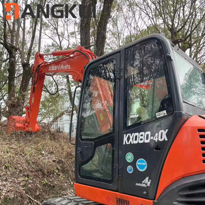 Excavadora KX080 Usada, Original de Japón, con Certificación EPA y CE, Mini Excavadora KX080-4 - Product Image 1