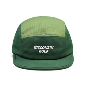 מותאם אישית לספק 100% פוליאסטר רשת 5 לוח מחנה של אבא פועל כובע - Product Image 3