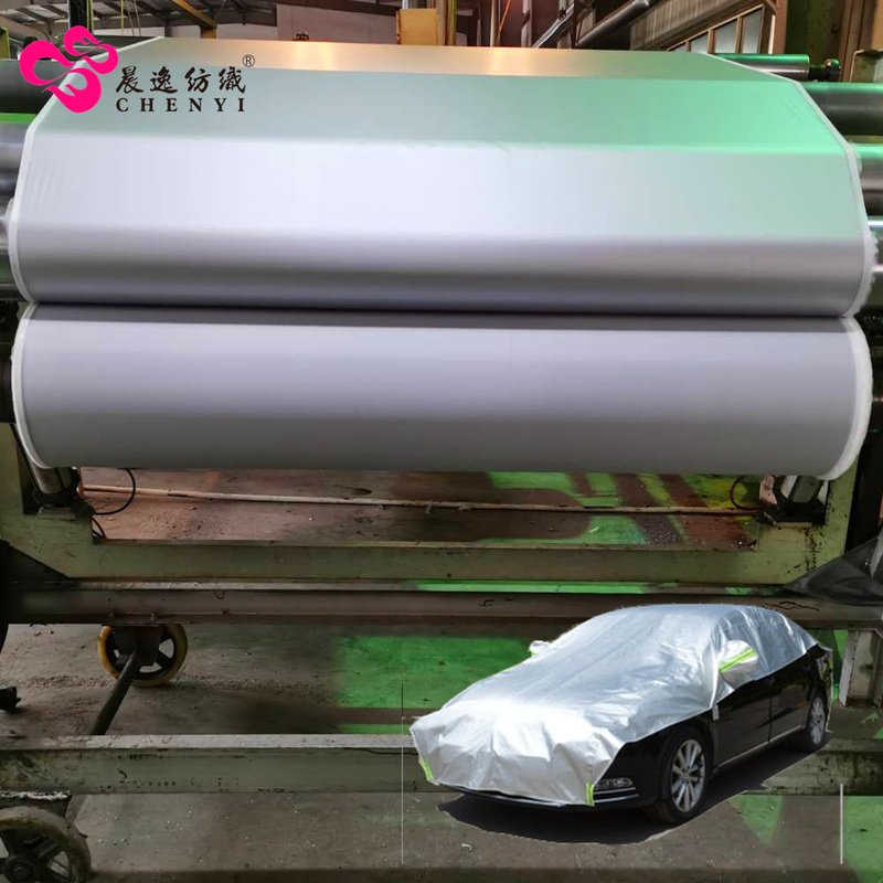 150D Oxford Grey Silver Coated Boat