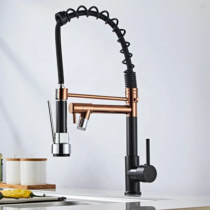 Moderner Multifunktions-Torneira-Gourmet Flexible Küche Gourmet-Wasserhahn Küchen spüle Wasserhahn herausziehen Küchen armaturen